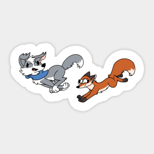 Lula and Roxie Sticker